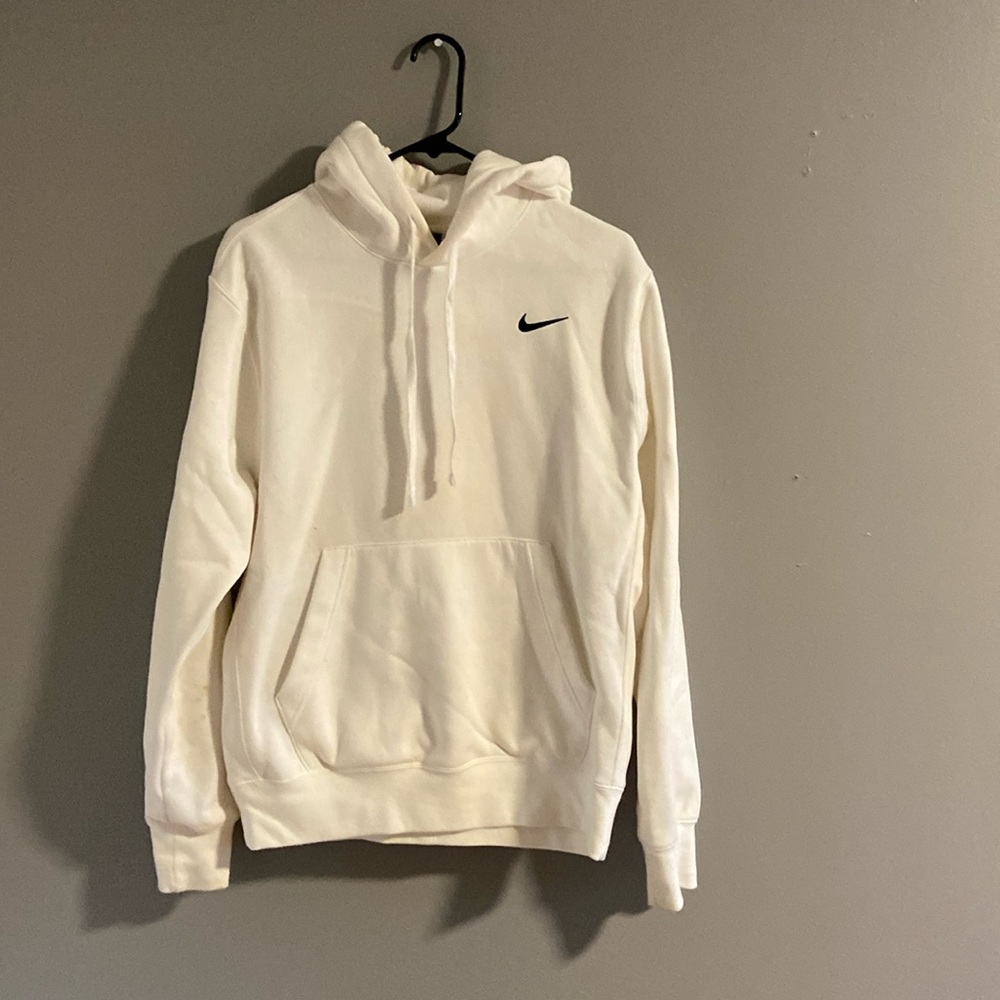 Nike Hoodie. White, size small